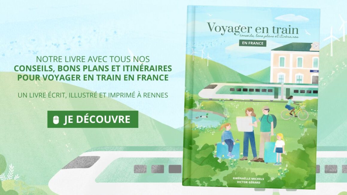 Notre livre « Voyager en train en France »