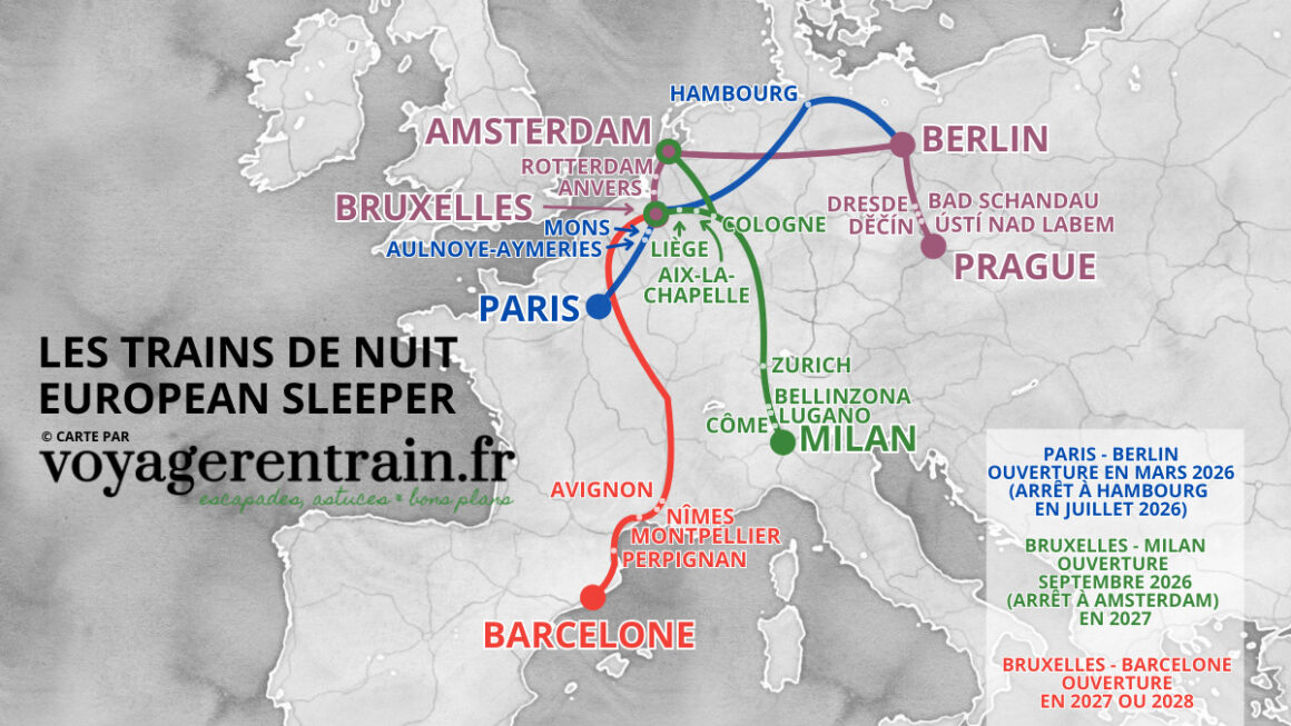 Guide complet sur les trains de nuit European Sleeper