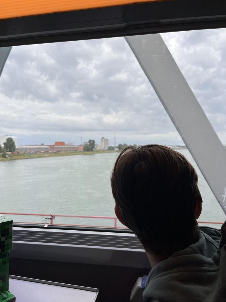 Trajet en train vers Dresde (Allemagne)