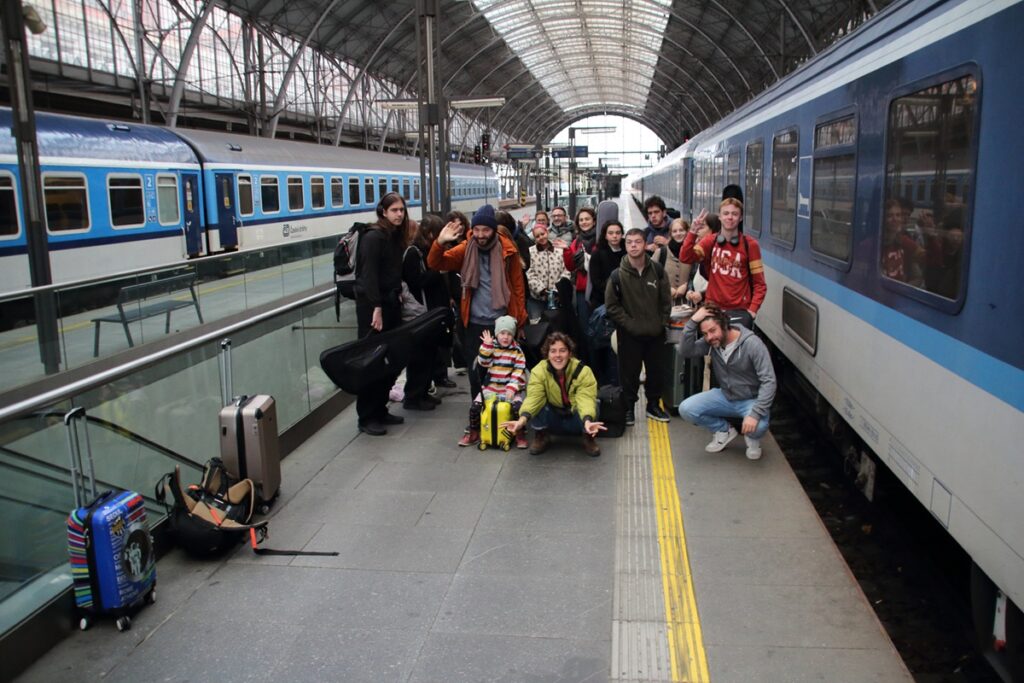 Récit d'un tour d'Europe en train et en musique