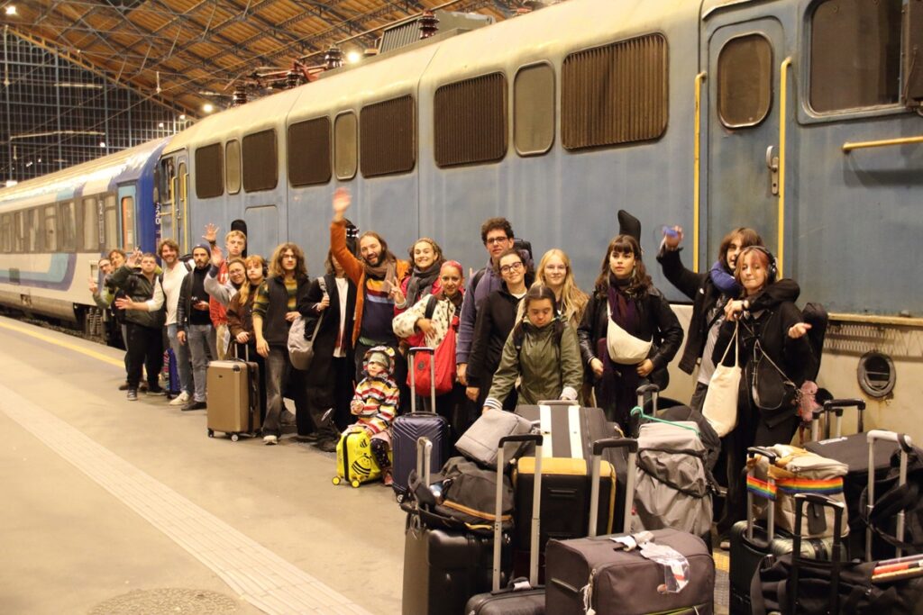 Témoignage - tour d'Europe en train et en musique - Action Inclusive - Europe de l'Est