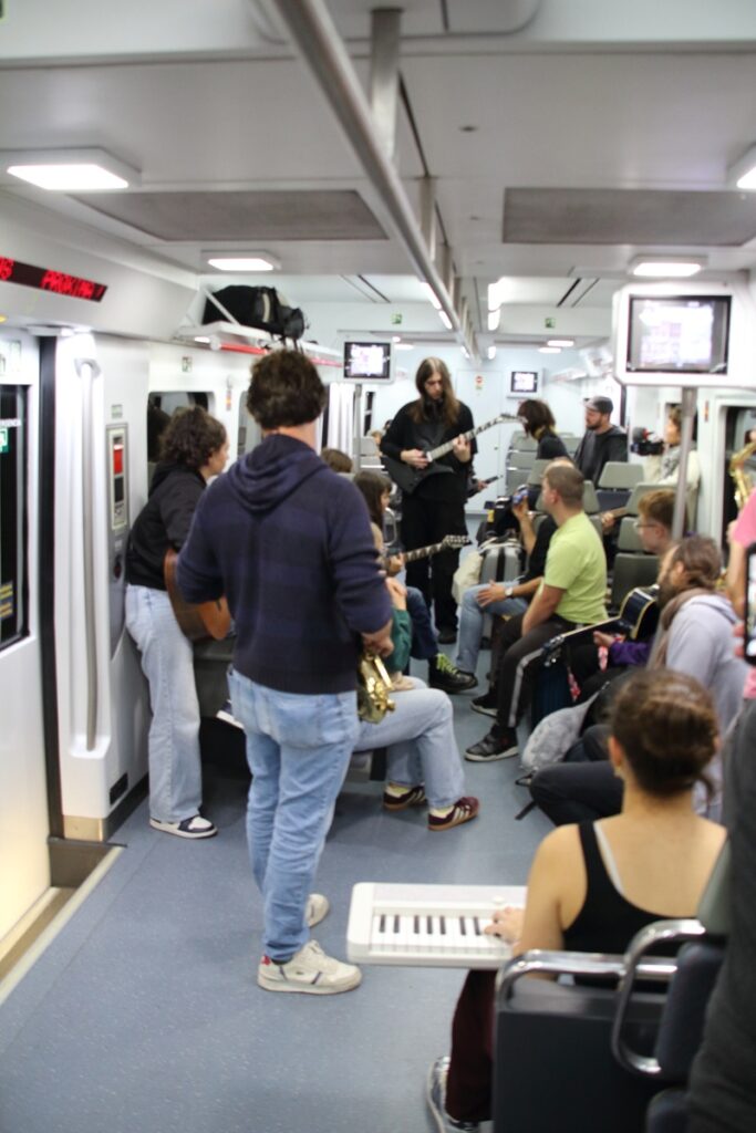 Témoignage - tour d'Europe en train et en musique - Action Inclusive - Italie