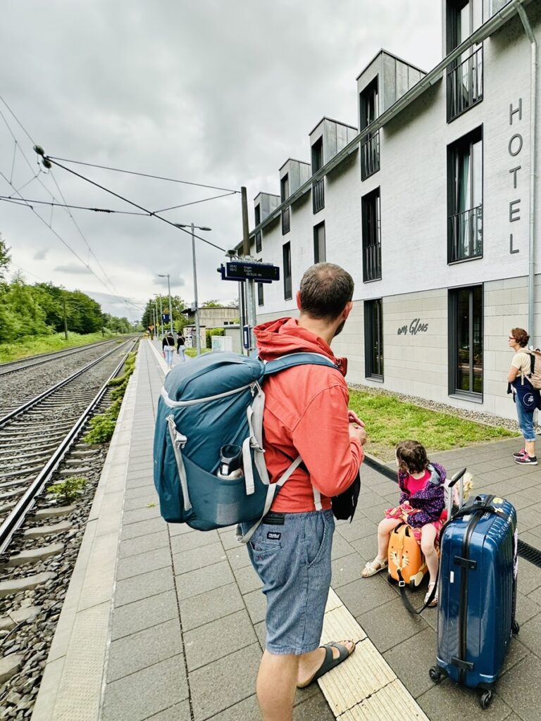 Voyage Interrail en famille : lac de Constance