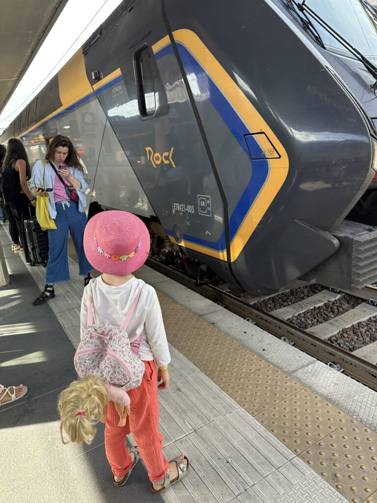 Voyage avec Interrail en famille