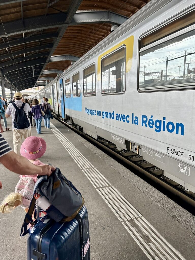 Voyage avec Interrail en famille