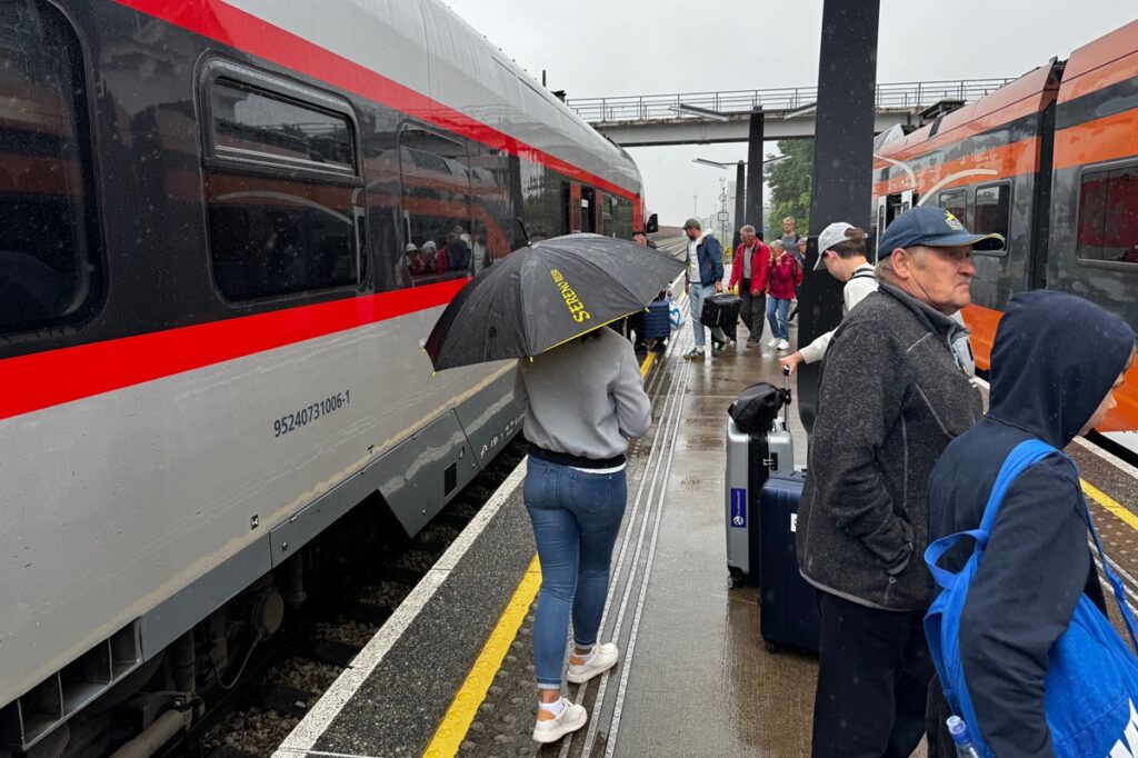 Témoignage - Changement de train à la frontière entre l'Estonie et la Lettonie