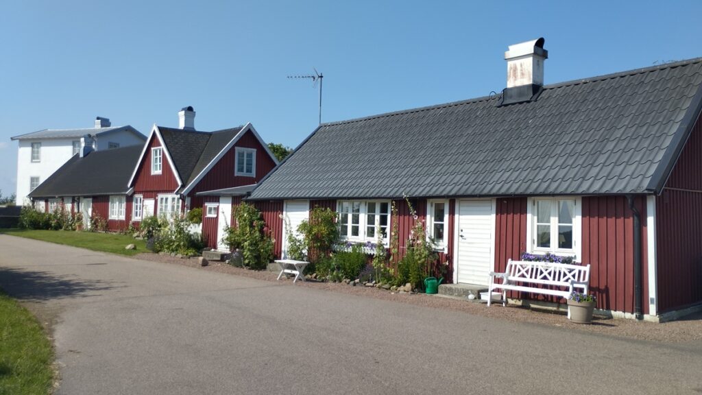 Un tour d'Europe à vélo et en train - maison scandinavie