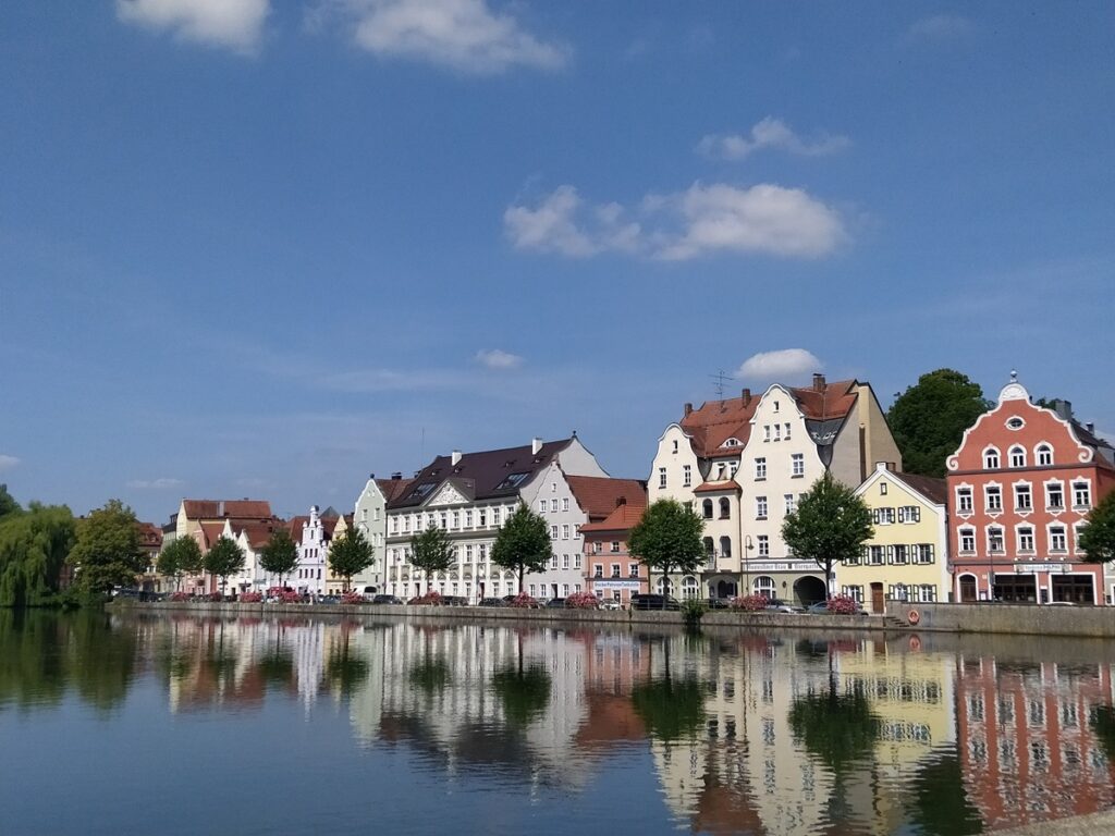 Un tour d'Europe à vélo et en train - lac de Constance