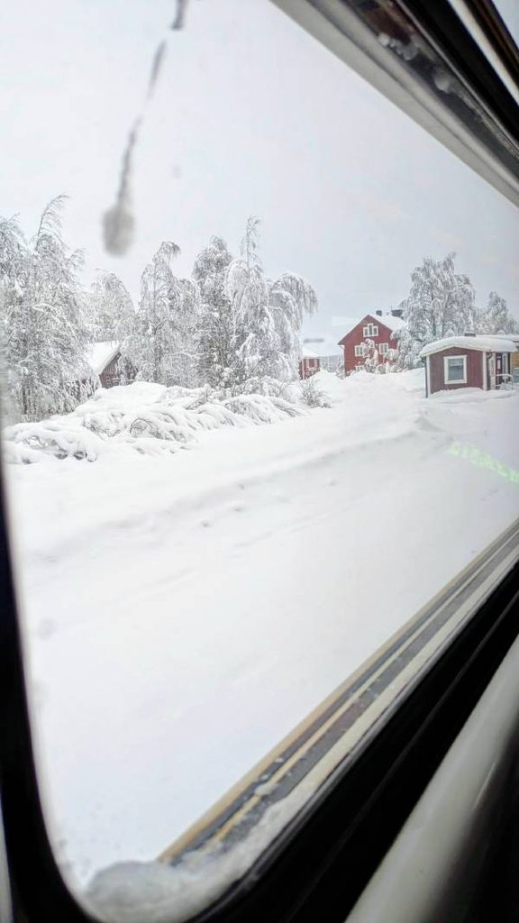 Paysages du train de nuit Stockholm - Narvik - photo voyagerentrain.fr
